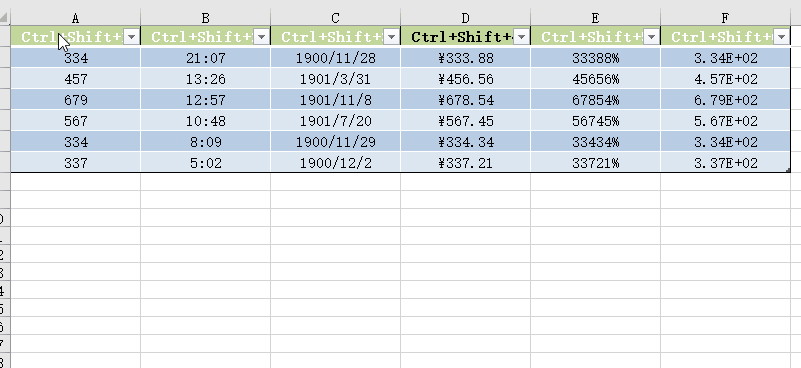 冷门又高效的9个Excel快捷键