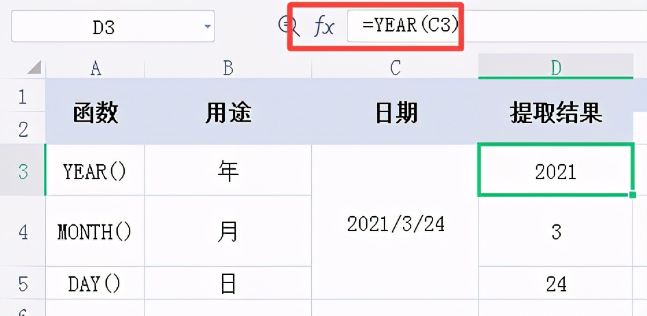 Excel中用好这几个与日期有关的函数,可解决大多数日期和时间问题