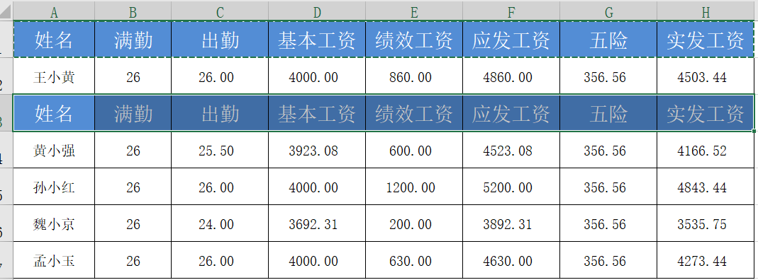 excel怎么用宏制做工资条，Excel用宏做工资条的使用教程