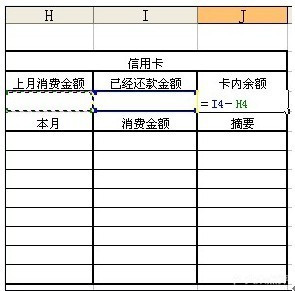 手把手教你如何做EXCEL记账表格