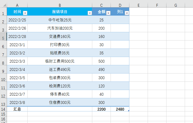 Excel表格不得不说的13个鼠标小妙用