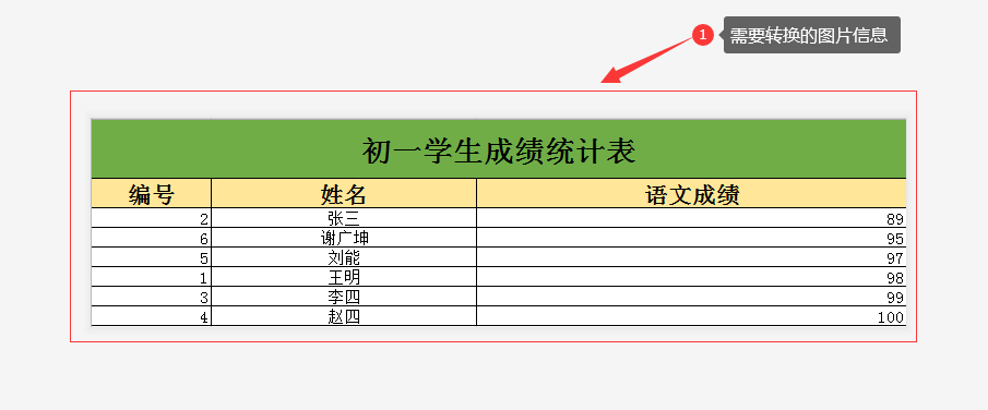如何把图片中的表格信息快速转成Excel表格，不用手动输入