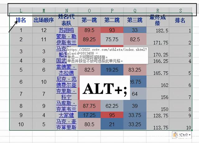 Excel中如何一键选取并自动忽略隐藏和筛选掉的所有数据？