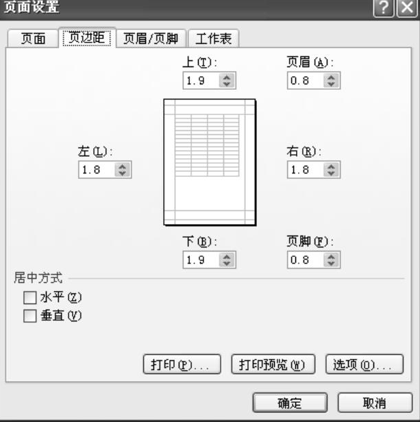 Excel设置页面格式和打印数据技巧大全