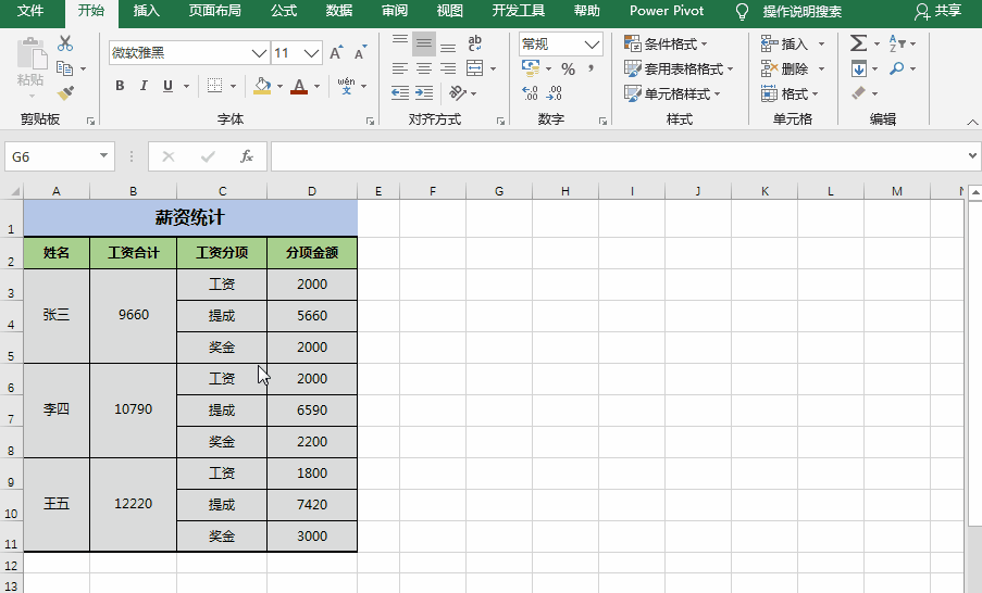 PPT/Excel图表：制作双层圆环图，外圆环内嵌套内圆环