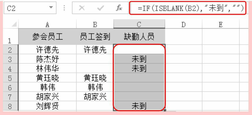 Excel中ISBLANK函数用法和实例教程