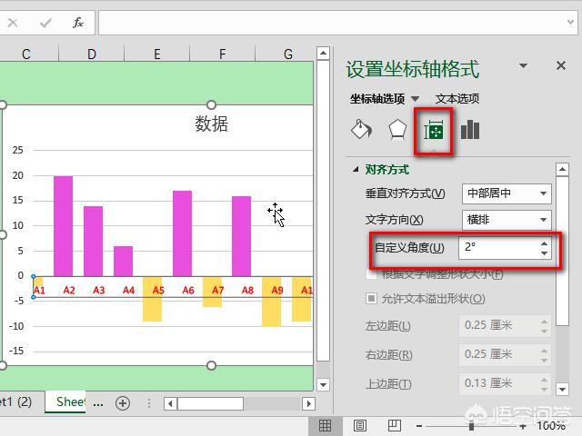 如何避免Excel图表中的负数标签被覆盖？