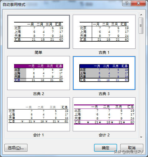 excel自动套用格式在哪，excel自动套用格式怎么设置？