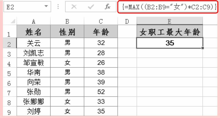 Excel中统计函数MAX用法和实例教程-天天办公网