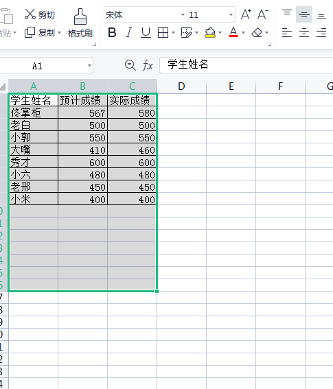 Excel中怎么给表格自动添加表格？