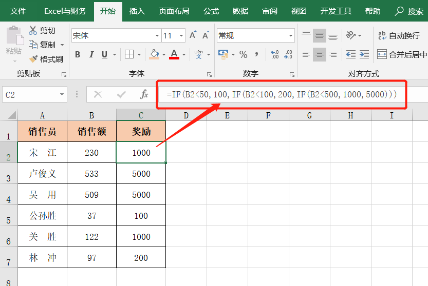 excel判断函数if的用法及实例-天天办公网