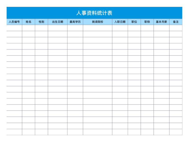 人事太杂乱?这4个Excel表格帮你轻松搞定行政事务!-天天办公网