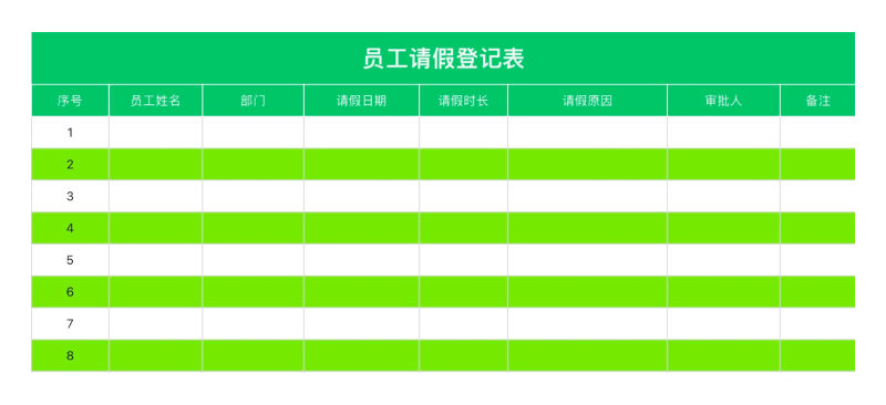 人事太杂乱?这4个Excel表格帮你轻松搞定行政事务!-天天办公网