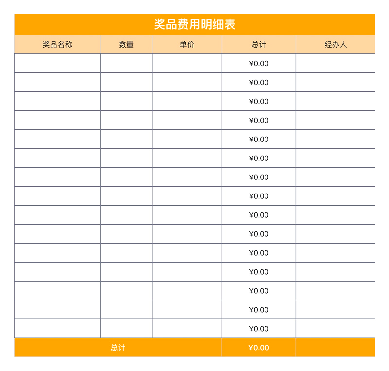 财务不再怕!这4个免费的Excel费用表格太省事了!-天天办公网