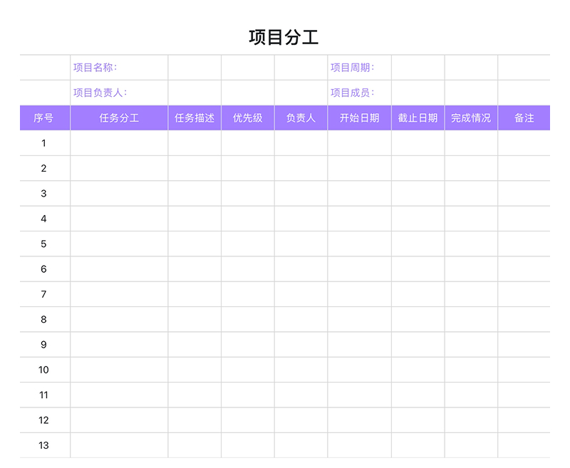 项目管理太混乱?这4款Excel表格直接拯救你的工作节奏-天天办公网