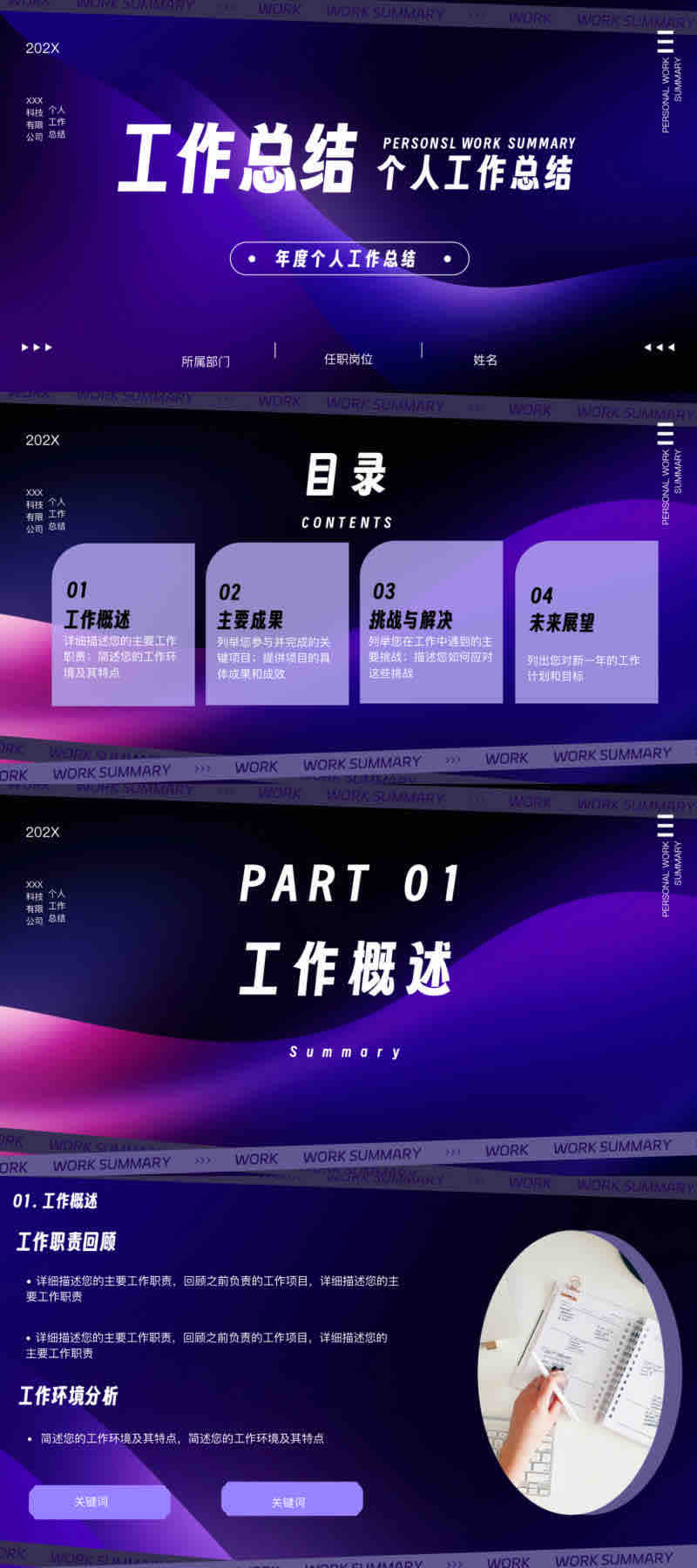 工作总结没头绪?这5款PPT模版帮你从0到1写出亮点!-天天办公网