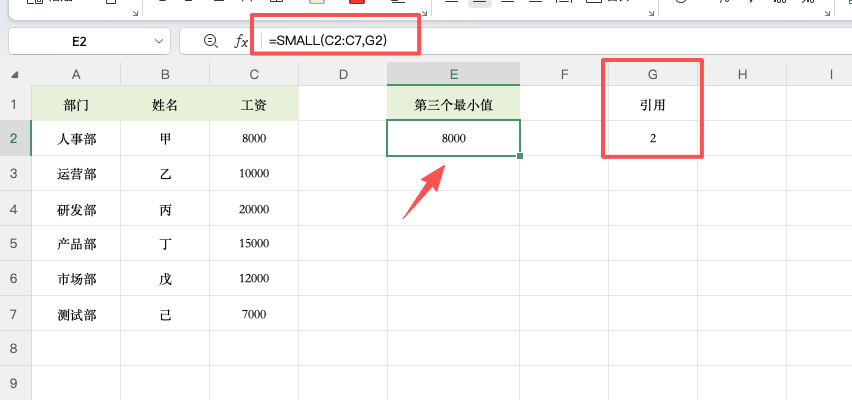 数据多也不怕，Excel 用 SMALL 函数精准定位第 N 小-天天办公网