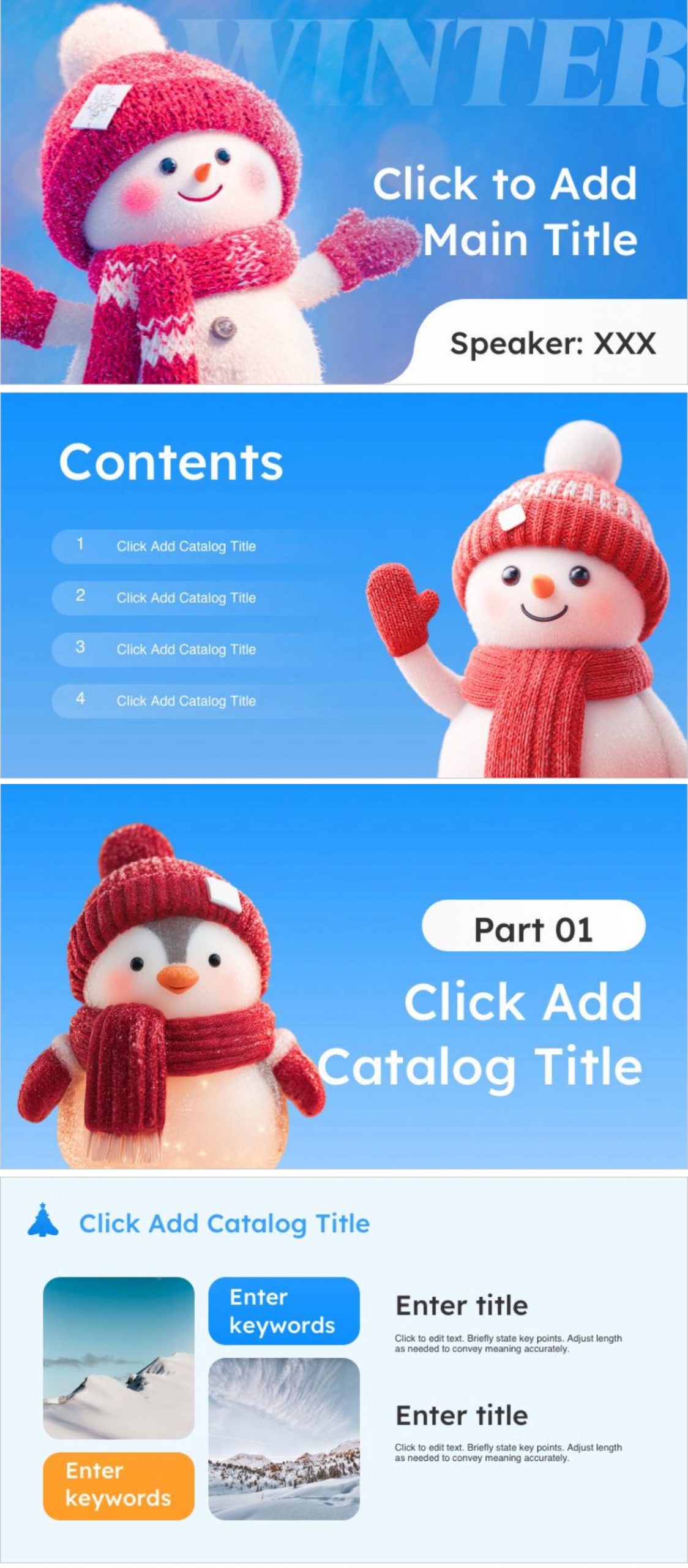 平安夜&圣诞节PPT模板合集,节日宣传、活动一键套用超省心-天天办公网