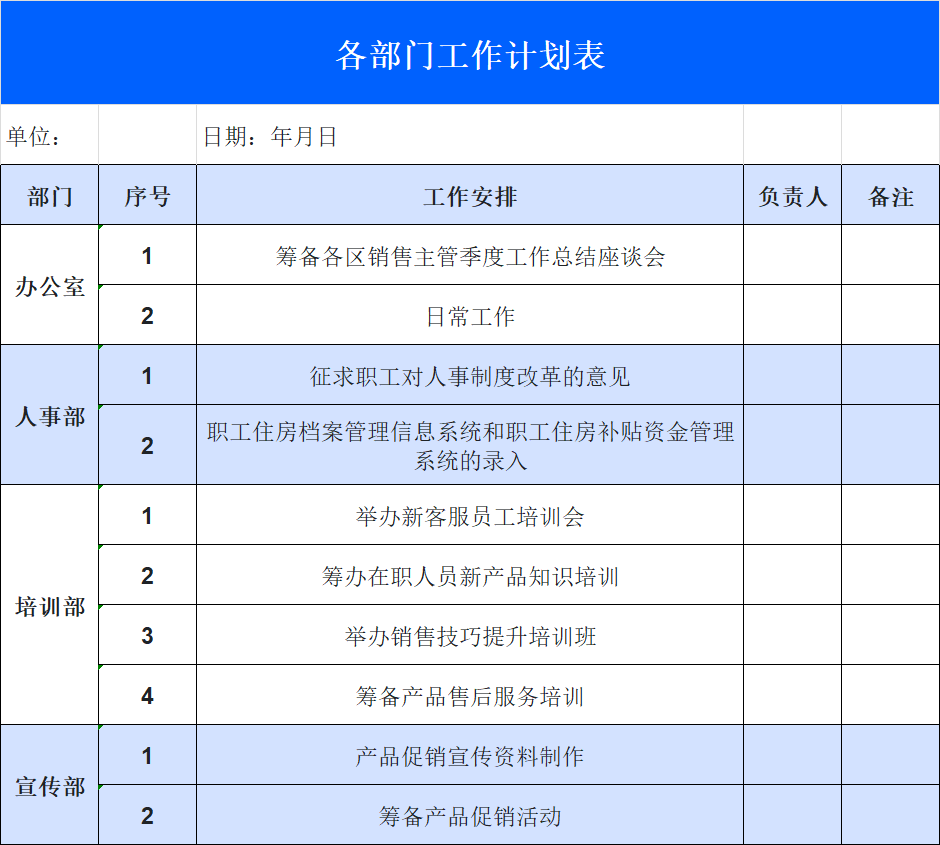 用5W2H分析法让工作计划从模糊到落地（附工作计划Excel模板）-天天办公网