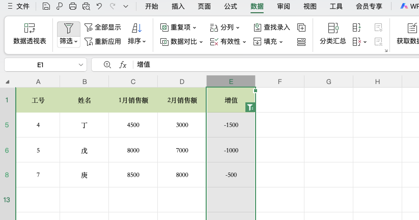 财务、人事必学：Excel快速筛选负数数据技巧-天天办公网