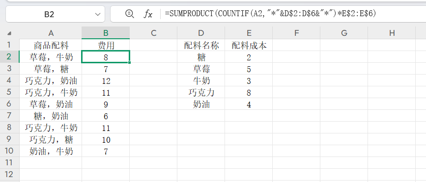 COUNTIF函数的使用方法,条件计数公式详解-天天办公网
