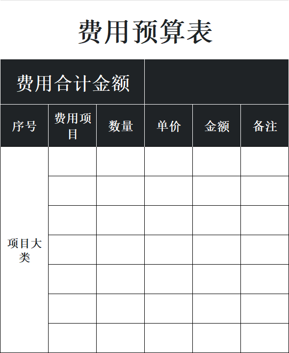 财务人收藏!精选4款费用预算模板,轻松搞定成本管控-天天办公网