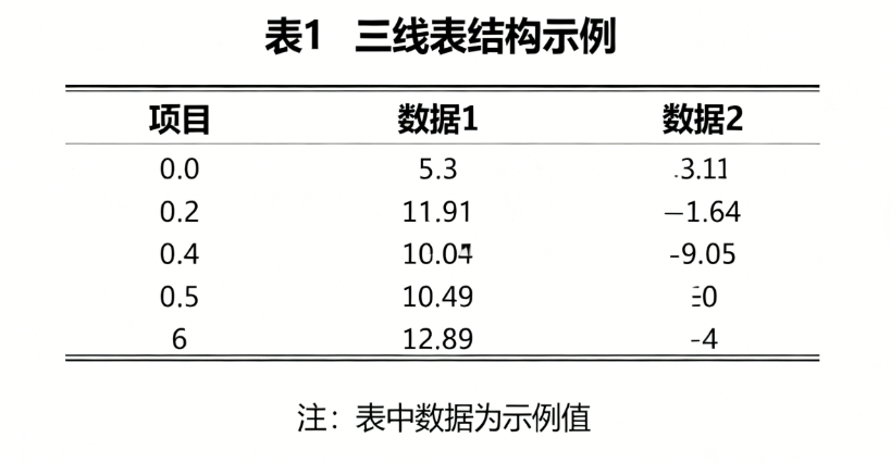 Word论文中三线表的使用规范，正确设置方法分享-天天办公网